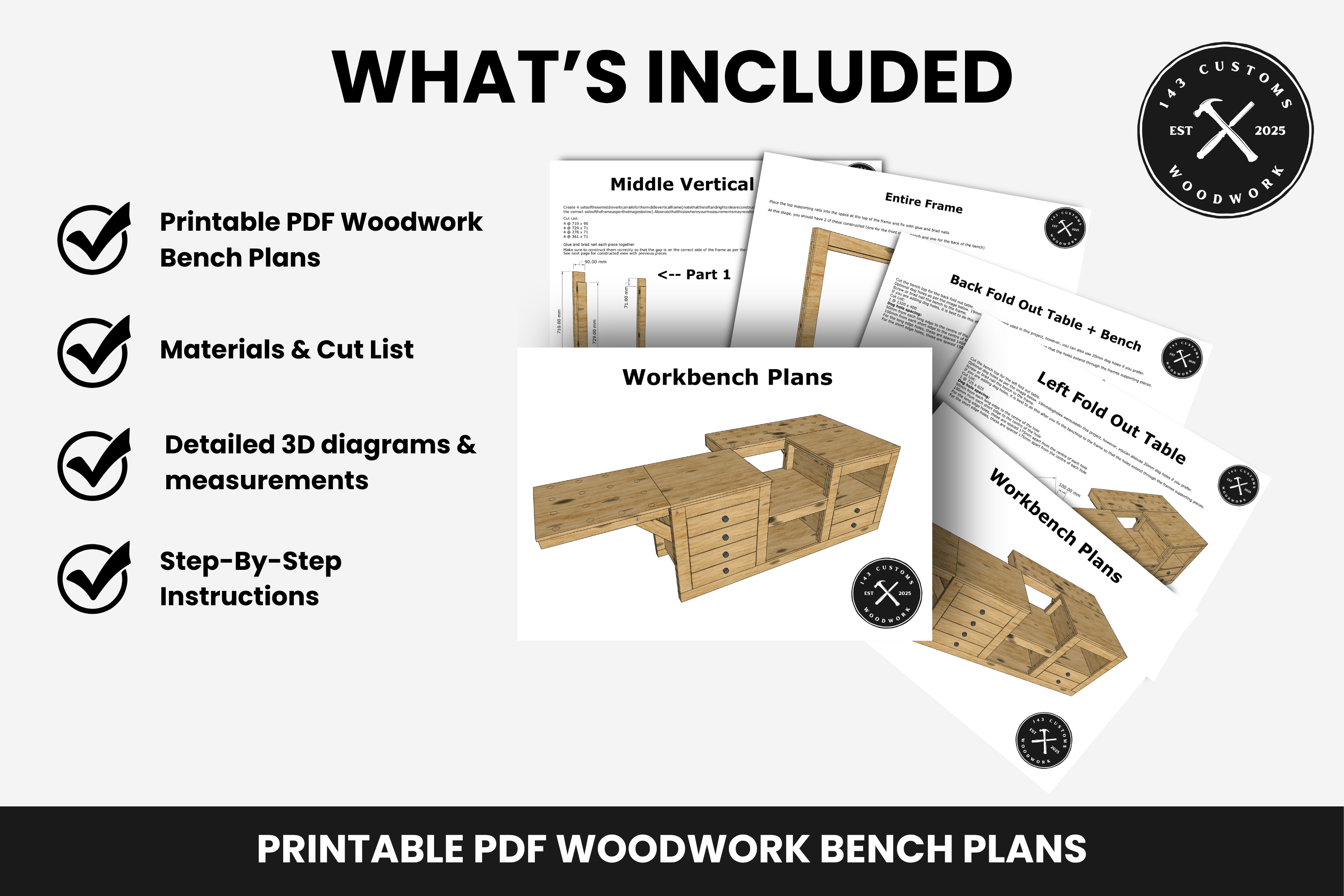 Ultimate Table Saw Workbench Plans