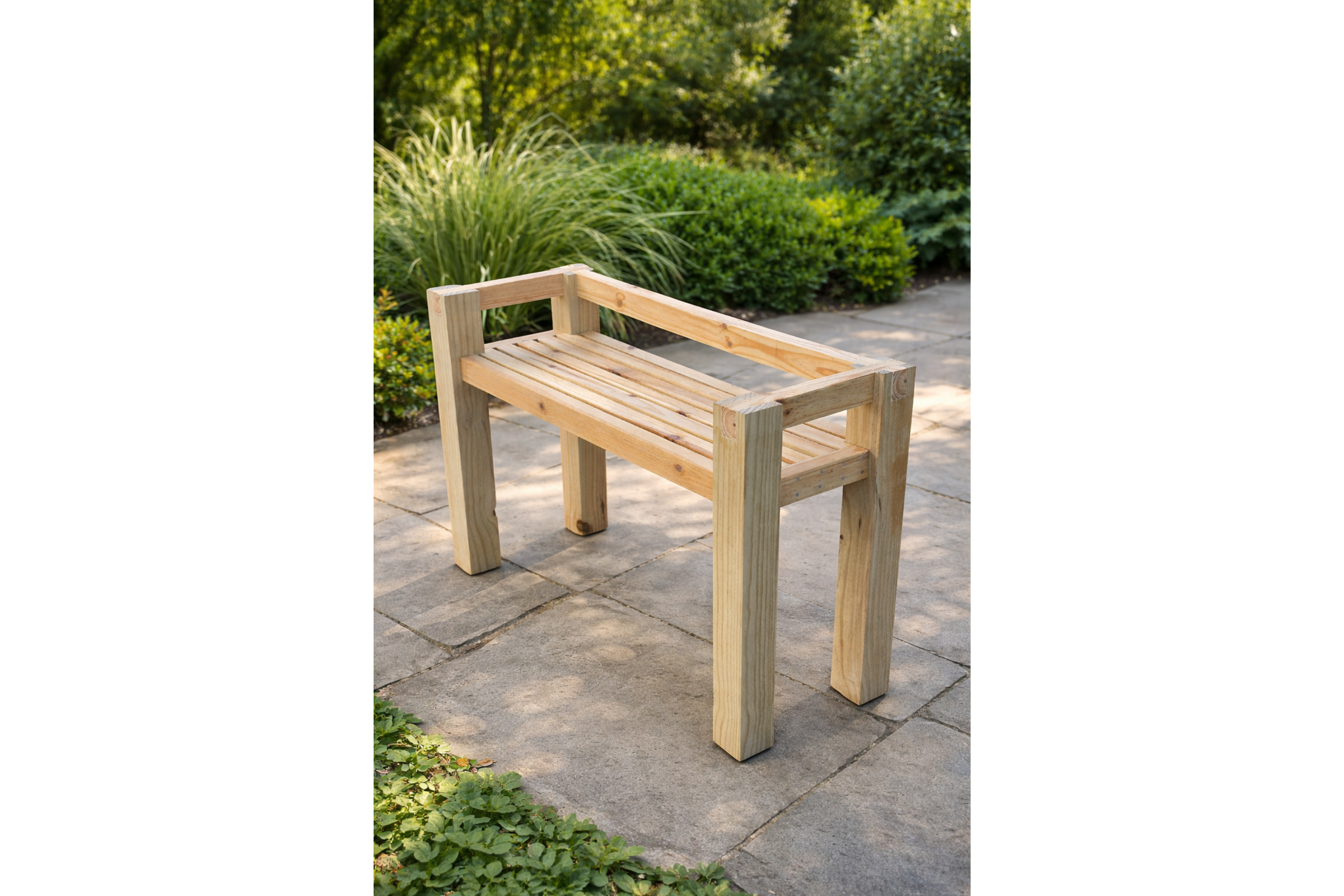 Outdoor Bench / Plant Stand Plans